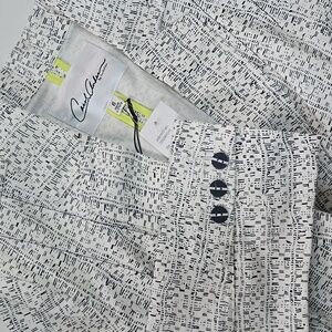 Carol Anderson White Textured Blazer Size 6